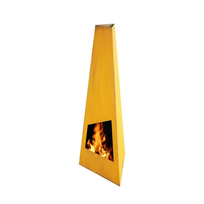Dreamfire® outdoor chimney Salzburg XL Corten