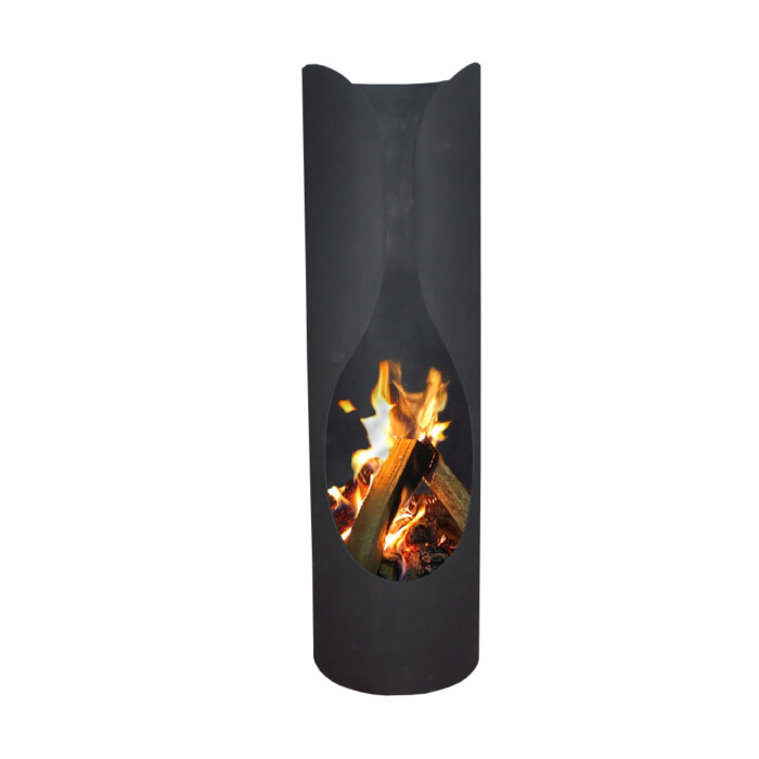 Dreamfire® outdoor chimney Sölden Black