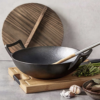 Dreamfire® cast iron wok pan 36cm