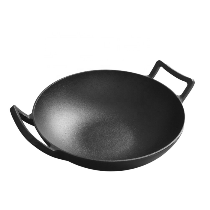 Dreamfire® cast iron wok pan 36cm
