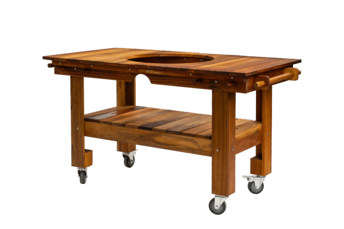 DSC_5415 Teak table for large grill